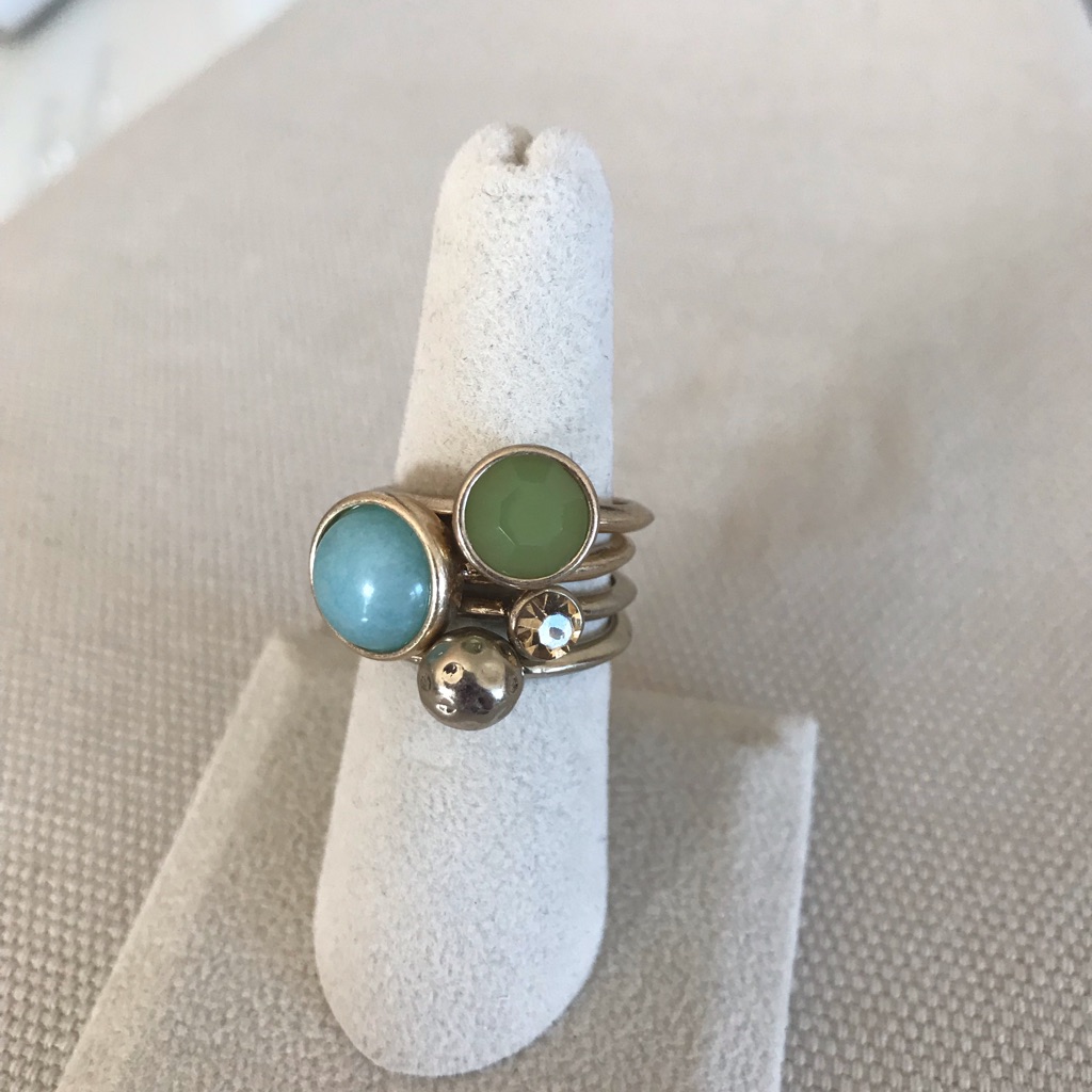 Sahara Oasis Ring Set Size 8